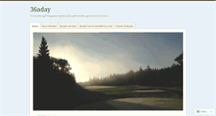 Desktop Screenshot of 36aday.net